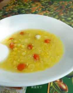Rock sugar corn soup