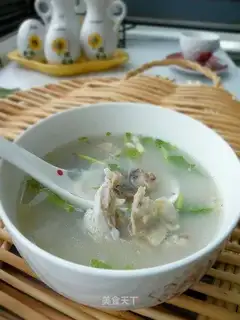 Sheep head soup