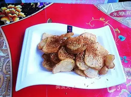 Barbecue fried chips