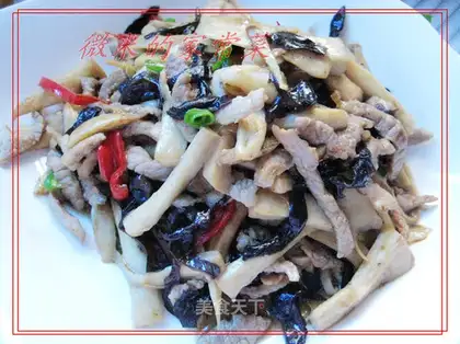 stir-fried mushroom with fungus