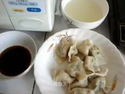 Ginger and bean dumplings