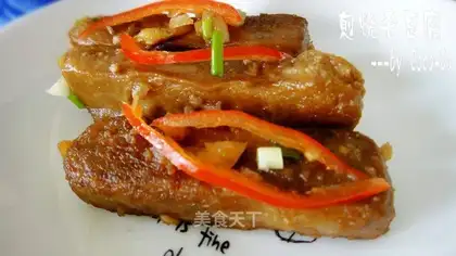 Pan-fried fried tofu