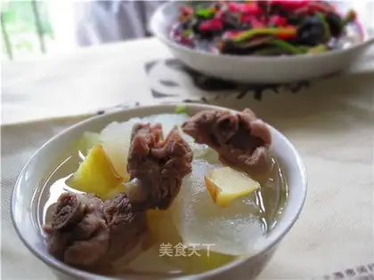 Winter melon duck soup