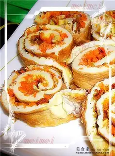 radish egg roll