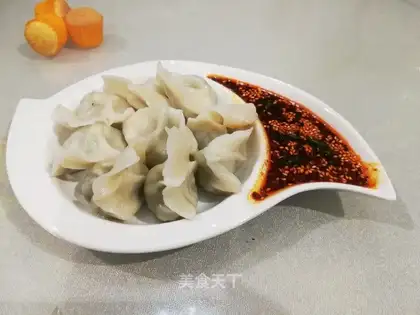 The egg dumplings