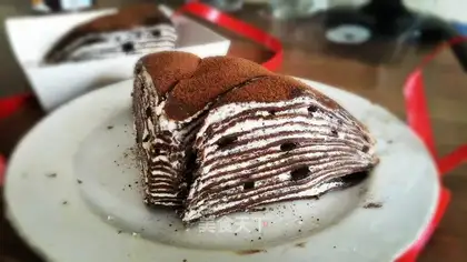 Chocolate lasagna