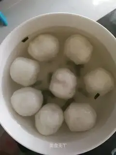 Cook fish balls