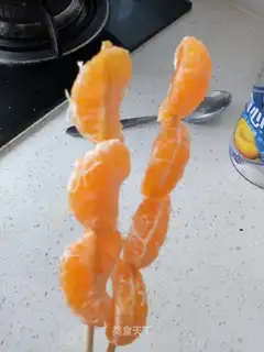 Orange sugar