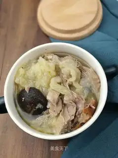 It's a very simple version of duck shelf soup