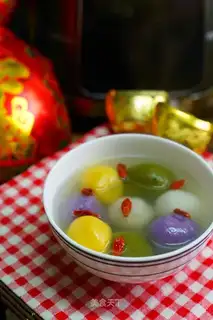 Fruit and soup