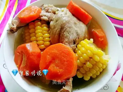 Beer and duck and corn