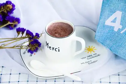 Purple pecan milk