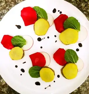 Lotus and potatoes
