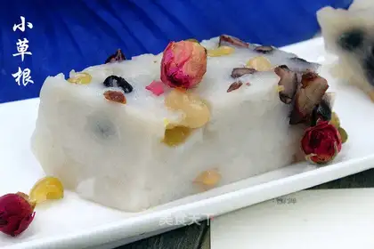 Coconut bean hoof cake