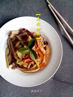 Five-coloured pancakes