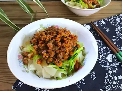 Frozen meat sauce