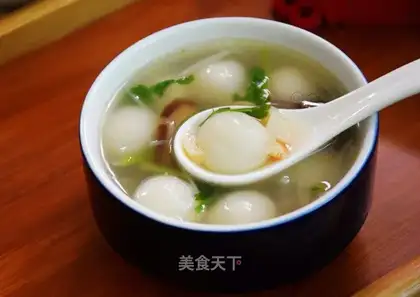 It's salty soup