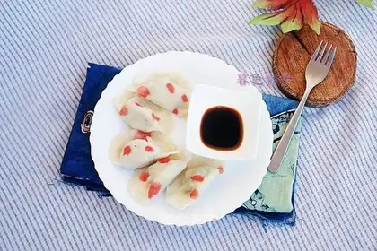 Plum dumplings