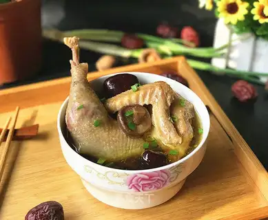 Chicken soup for mushrooms