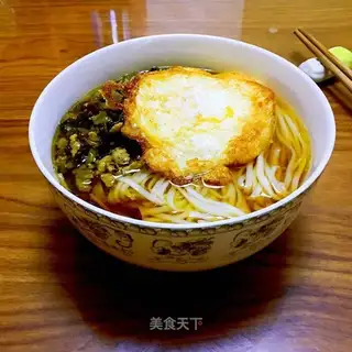 Snow cream egg noodles