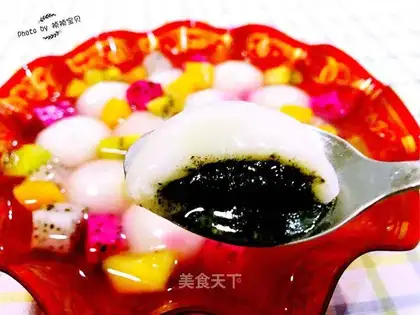 Fruit and soup