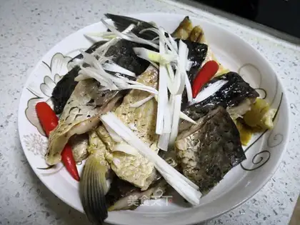 Steam dry fish
