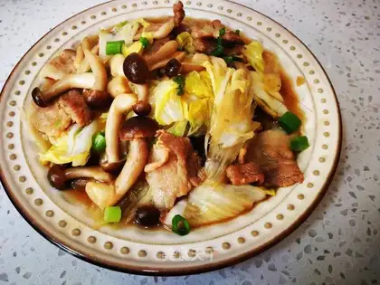 Crab mushrooms and dolls