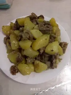 Beef roasted potatoes