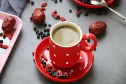 Red dates, black beans