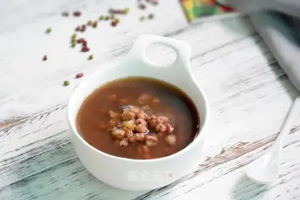 The rice and bean soup