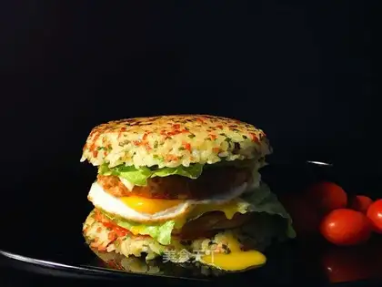 Double-layered chicken ricemeal