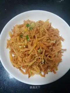 Garlic powdered carrots