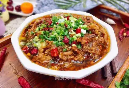 Boiled meat