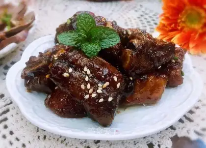 Sugar vinegar ribs