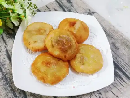 ♪ The date-meat fried cake ♪