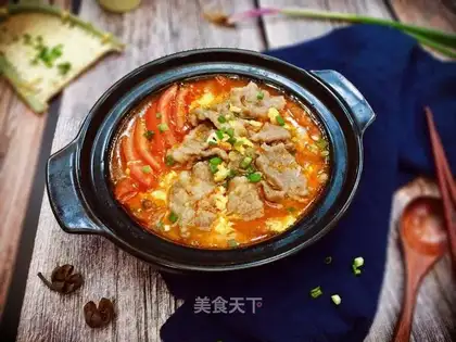 Tomato three-crystal gravy