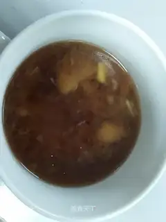 Peach and sweet potatoes