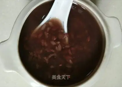 Red bean rice congee