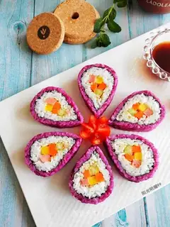 Potato petal sushi