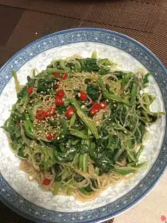 A spinach fan