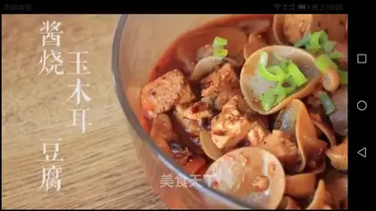 Soy sauce, jade, tofu