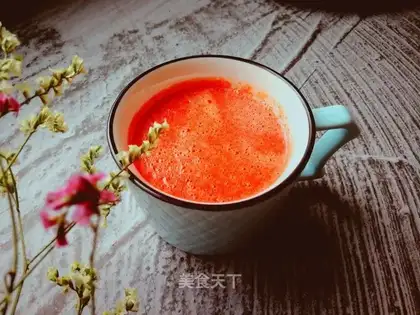 The fruit and vegetable juice