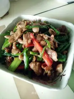 Fried meat