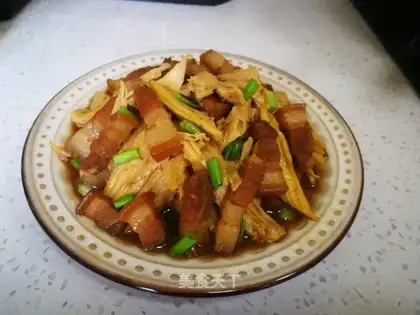 Red roast roasted bamboo