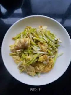 Garlic eggs