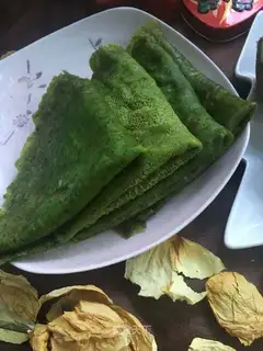 Spinach pancakes