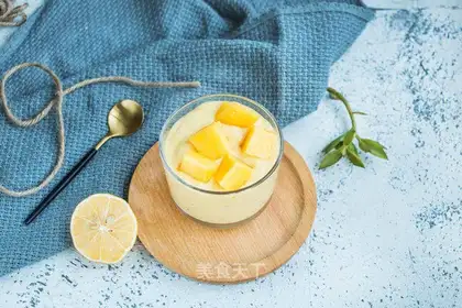 Big mango banana yogurt