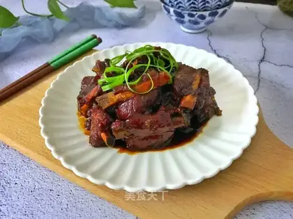 Cheese juice ribs