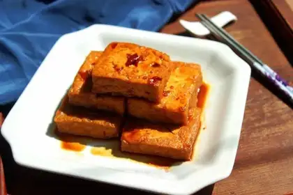 Red burning tofu