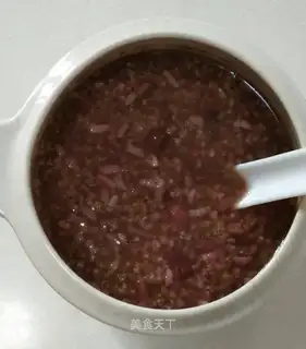 Red bean rice porridge